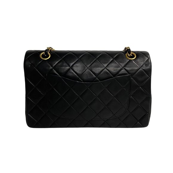 HANEL Chanel Matelasse Double Flap 25cm Lambskin Leather Handbag Shoulder Bag... - Picture 6 of 10